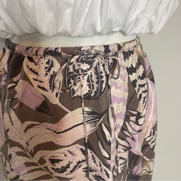 $178 Unsubscribed drew waist silk maxi skirt NWT - Picture 5 of 9